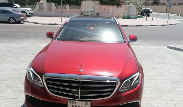 2019 Mercedes Benz Wagon Red